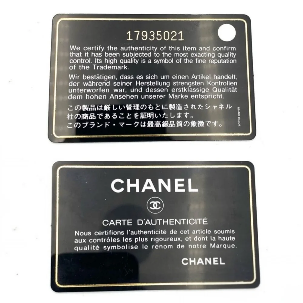 Chanel Black Caviar Quilted Zip Around Long Wallet